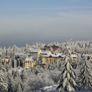 Blick auf Oberhof