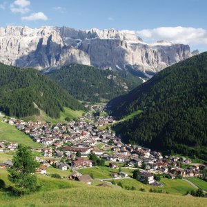 Blick auf Wolkenstein