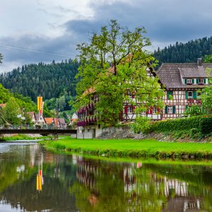 Zusammenfluss von Kinzig und Schiltach