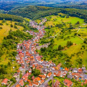 Blick auf Weibersbrunn