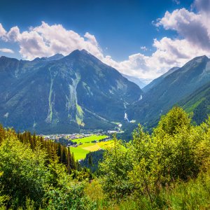Blick vom Gerlos Pass