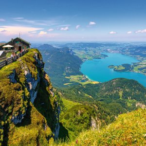 Alpenpanorama am Schafberg