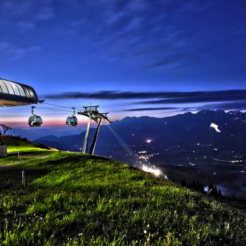 Sonnwendfeuer am Wilden Kaiser